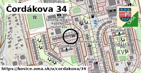 Čordákova 34, Košice