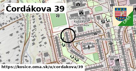 Čordákova 39, Košice