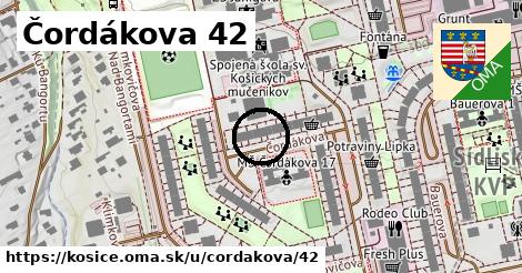 Čordákova 42, Košice