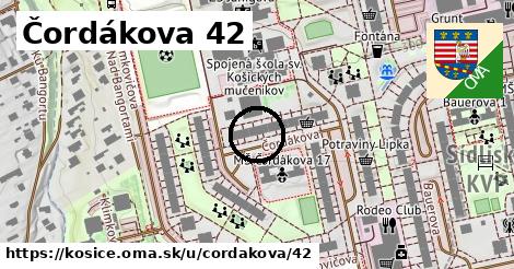 Čordákova 42, Košice