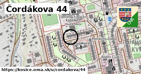 Čordákova 44, Košice