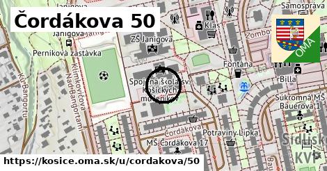 Čordákova 50, Košice