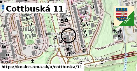 Cottbuská 11, Košice