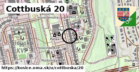 Cottbuská 20, Košice