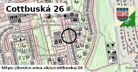 Cottbuská 26, Košice