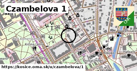 Czambelova 1, Košice