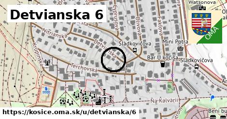 Detvianska 6, Košice