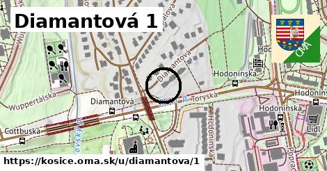 Diamantová 1, Košice