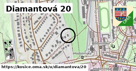 Diamantová 20, Košice
