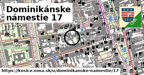 Dominikánske námestie 17, Košice