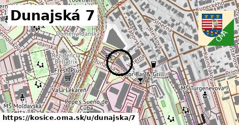 Dunajská 7, Košice