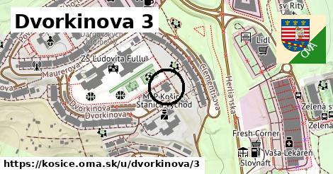 Dvorkinova 3, Košice