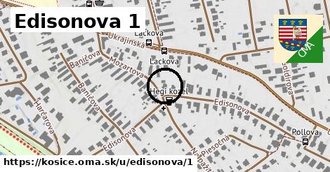 Edisonova 1, Košice