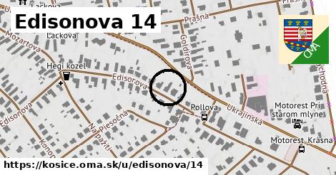 Edisonova 14, Košice