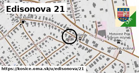 Edisonova 21, Košice