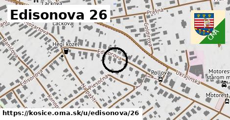 Edisonova 26, Košice