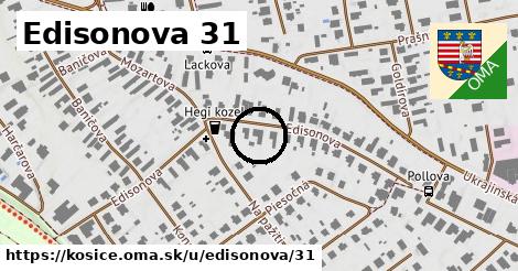 Edisonova 31, Košice