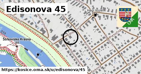 Edisonova 45, Košice