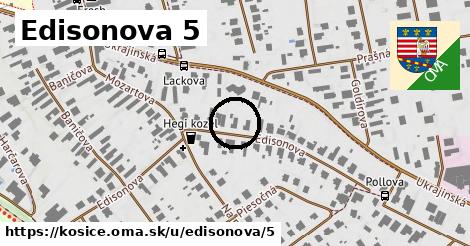 Edisonova 5, Košice