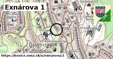 Exnárova 1, Košice