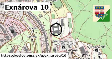 Exnárova 10, Košice