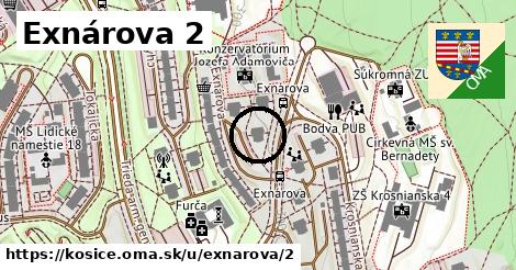 Exnárova 2, Košice