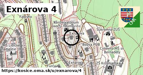 Exnárova 4, Košice