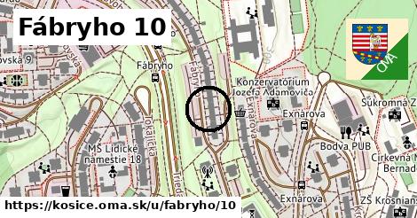 Fábryho 10, Košice