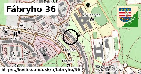 Fábryho 36, Košice