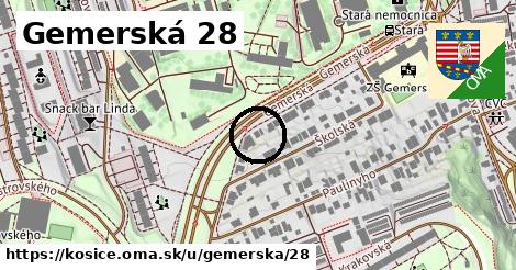 Gemerská 28, Košice