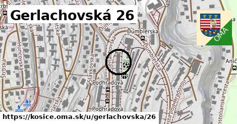 Gerlachovská 26, Košice
