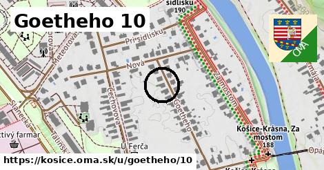 Goetheho 10, Košice