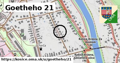 Goetheho 21, Košice
