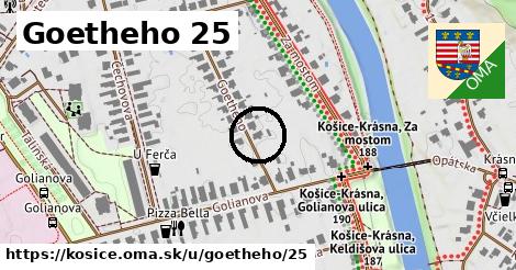 Goetheho 25, Košice