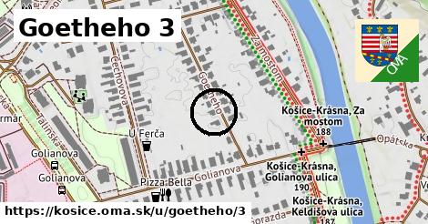 Goetheho 3, Košice