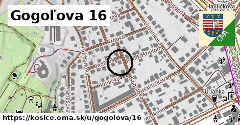 Gogoľova 16, Košice