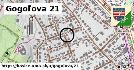 Gogoľova 21, Košice