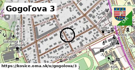 Gogoľova 3, Košice