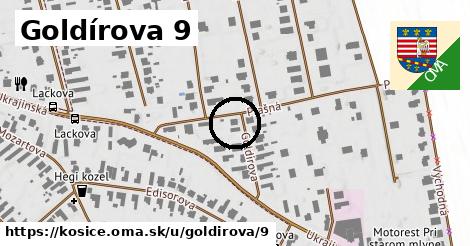 Goldírova 9, Košice