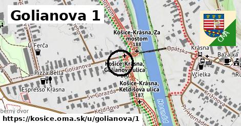 Golianova 1, Košice