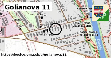 Golianova 11, Košice