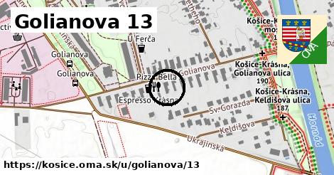 Golianova 13, Košice