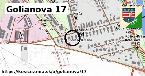 Golianova 17, Košice