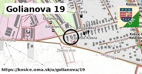 Golianova 19, Košice