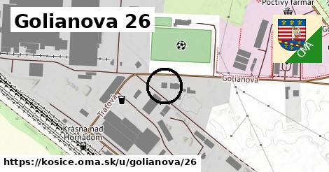 Golianova 26, Košice