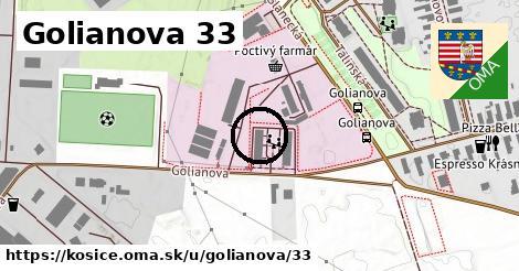 Golianova 33, Košice
