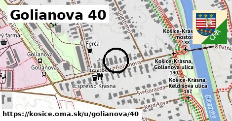 Golianova 40, Košice