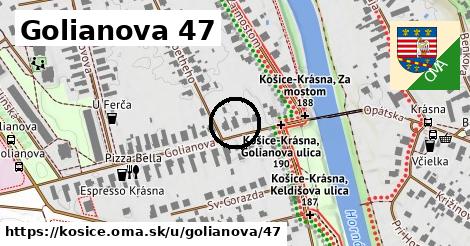 Golianova 47, Košice