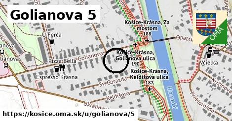 Golianova 5, Košice