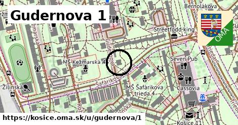 Gudernova 1, Košice